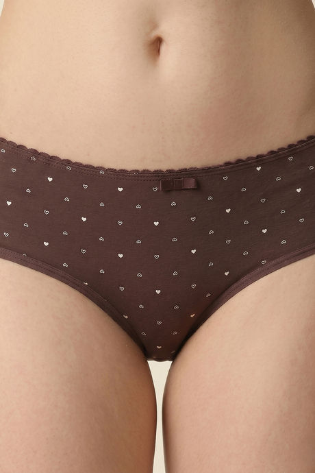 Zivame Regular Rise Full Coverage Hipster Panty (Pack of 3) - Multicolor — image 13